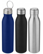 Bidon ze stali nierdzewnej Harper o pojemności 700 ml z metalową pętelką