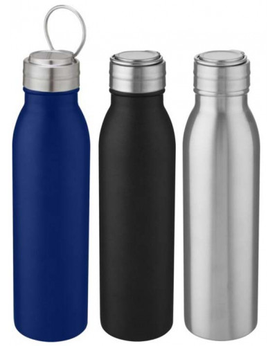 Bidon ze stali nierdzewnej Harper o pojemności 700 ml z metalową pętelką