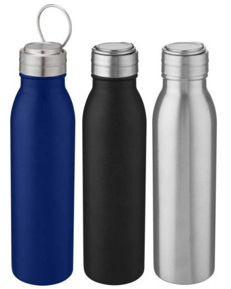 Bidon ze stali nierdzewnej Harper o pojemności 700 ml z metalową pętelką