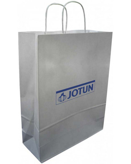 Torba z papieru z uchwytem papierowym skręcanym