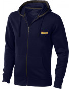 Męska rozpinana bluza z kapturem Arora