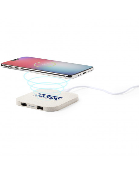 Ładowarka bezprzewodowa 5W ze słomy pszenicznej