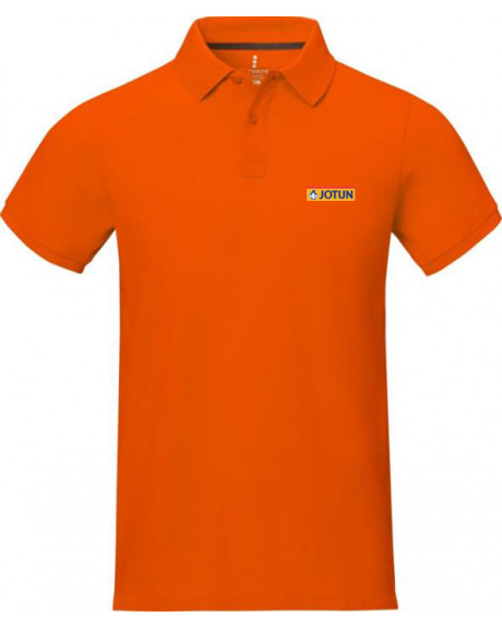 Męskie polo Calgary z krótkim rękawem