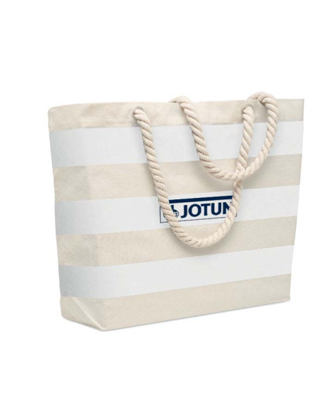 Bawełniana torba plażowa HEAVEN STRIPE MO2126