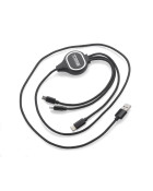 09119 -3 in 1 USB cable LUX