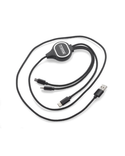 09119 Kabel USB 3 w 1 LUX