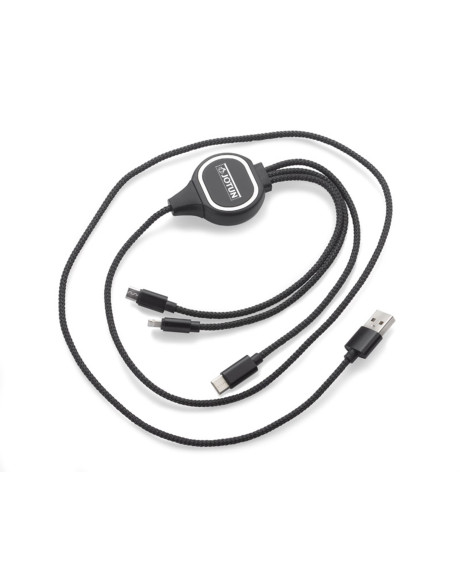 09119 -3 in 1 USB cable LUX