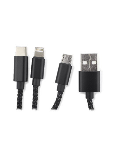 09119 Kabel USB 3 w 1 LUX