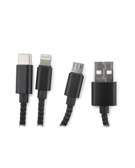 09119 -3 in 1 USB cable LUX