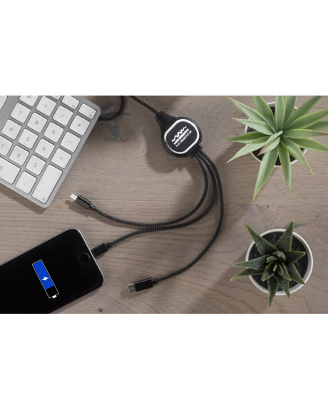 09119 -3 in 1 USB cable LUX